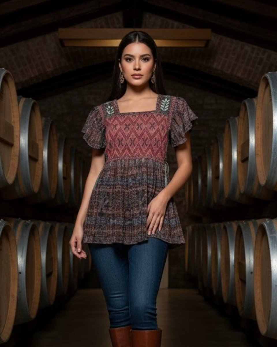 Bluson Talisman | Telar Guate - MÉXICO ARTE Y MODA - Blusón Artesanal