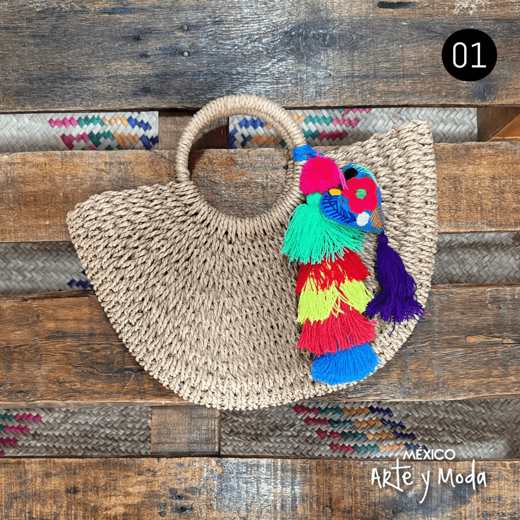 Bolso Bacalar - MÉXICO ARTE Y MODA - Bolso Bordado