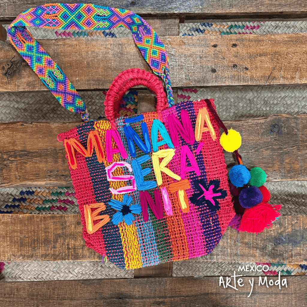 Bolso Sayulita - MÉXICO ARTE Y MODA - Bolso Bordado