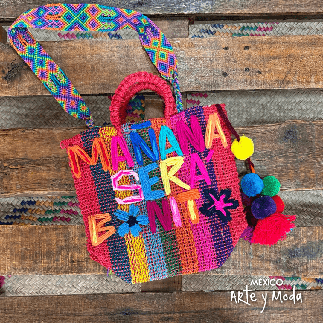 Bolso Sayulita - MÉXICO ARTE Y MODA - Bolso Bordado