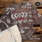 Capa de Punto - MÉXICO ARTE Y MODA - Capa Bordada