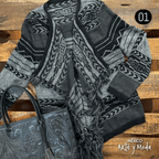 Cardigan Flecos Corto - MÉXICO ARTE Y MODA - Sudaderas y Suéteres