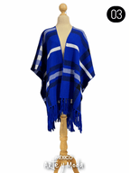 Cardigan Tartan - MÉXICO ARTE Y MODA - Capa Bordada