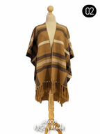 Cardigan Tartan - MÉXICO ARTE Y MODA - Capa Bordada