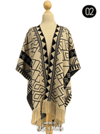 Cardigan Tribal - MÉXICO ARTE Y MODA - Capa Bordada
