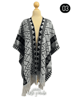 Cardigan Tribal - MÉXICO ARTE Y MODA - Capa Bordada