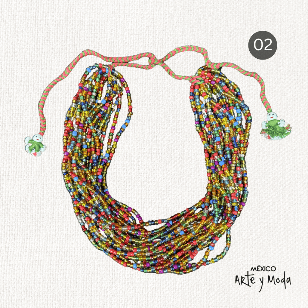 Collar Cuenta Cuentas - MÉXICO ARTE Y MODA - Collar
