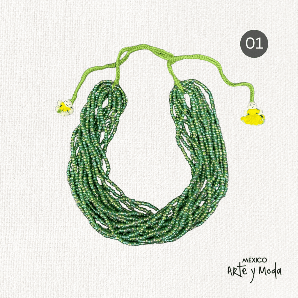 Collar Cuenta Cuentas - MÉXICO ARTE Y MODA - Collar