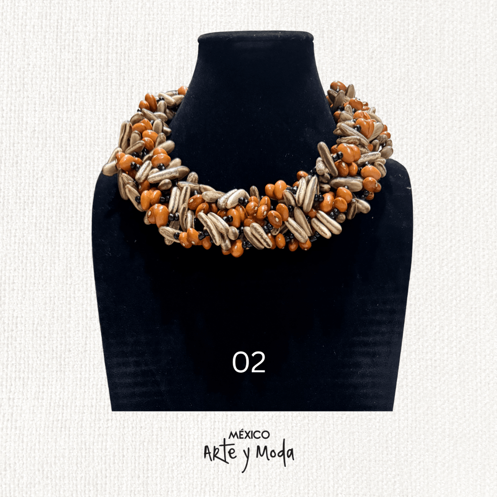 Collar Semillas Naturales - MÉXICO ARTE Y MODA - Collar