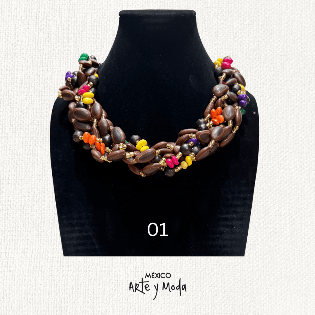 Collar Semillas Naturales - MÉXICO ARTE Y MODA - Collar