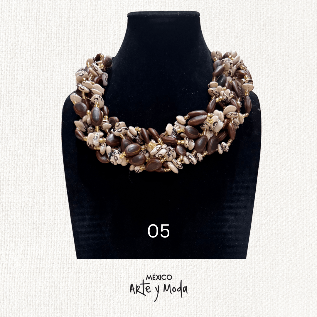 Collar Semillas Naturales - MÉXICO ARTE Y MODA - Collar