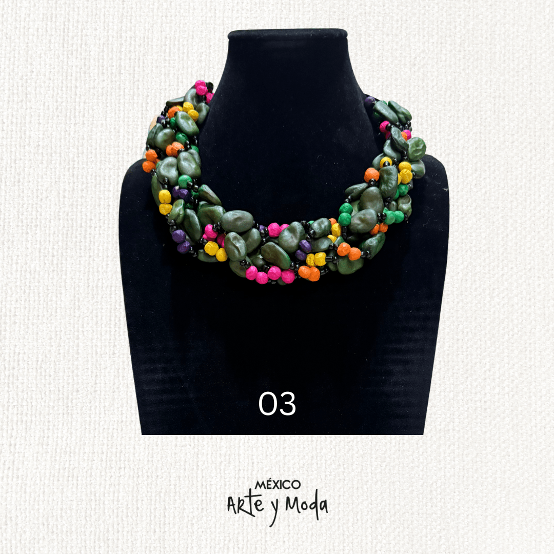 Collar Semillas Naturales - MÉXICO ARTE Y MODA - Collar