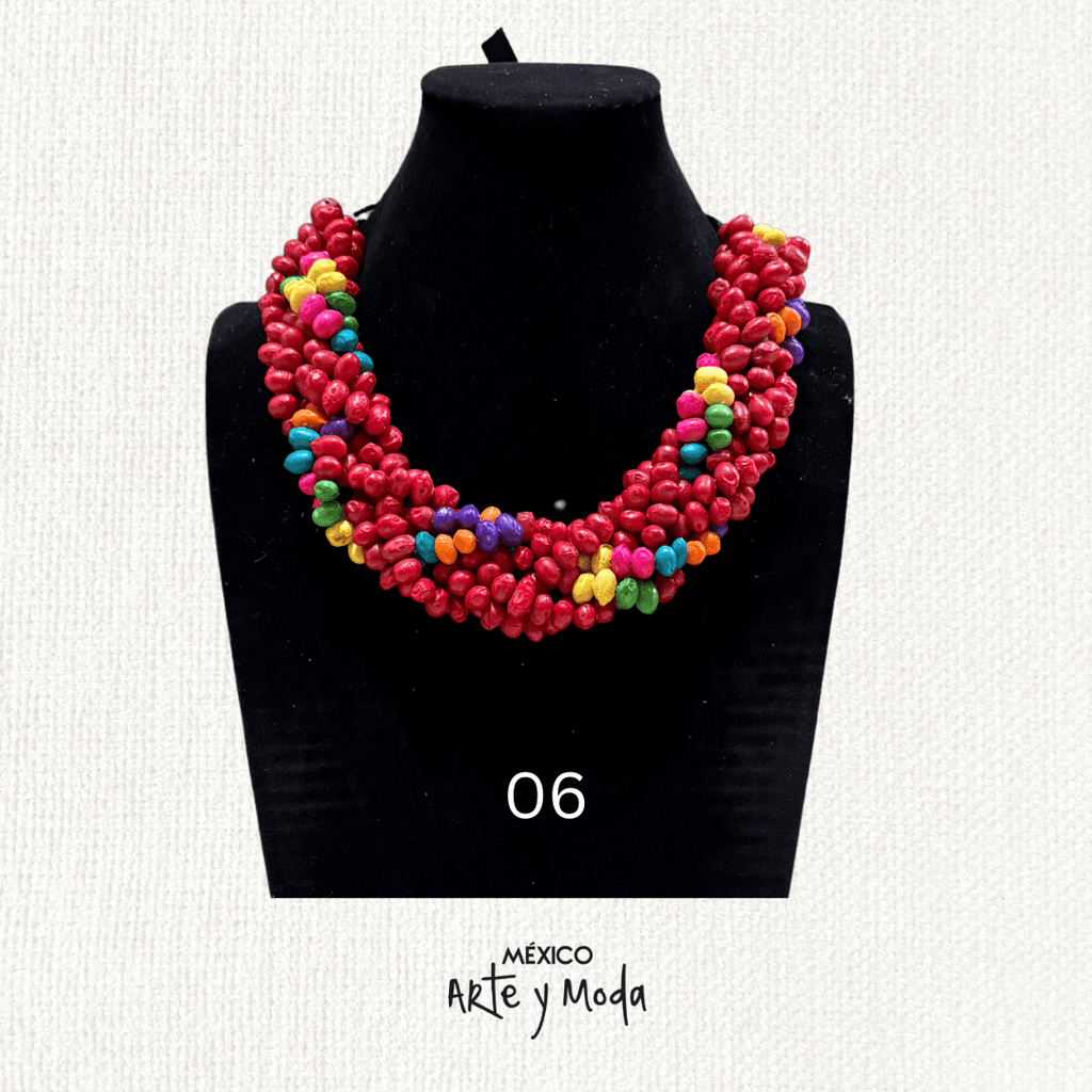 Collar Semillas Naturales - MÉXICO ARTE Y MODA - Collar