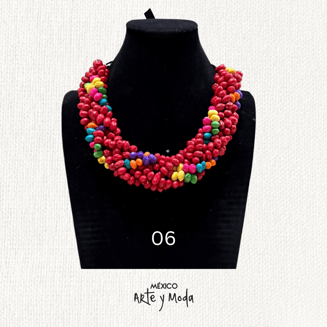 Collar Semillas Naturales - MÉXICO ARTE Y MODA - Collar