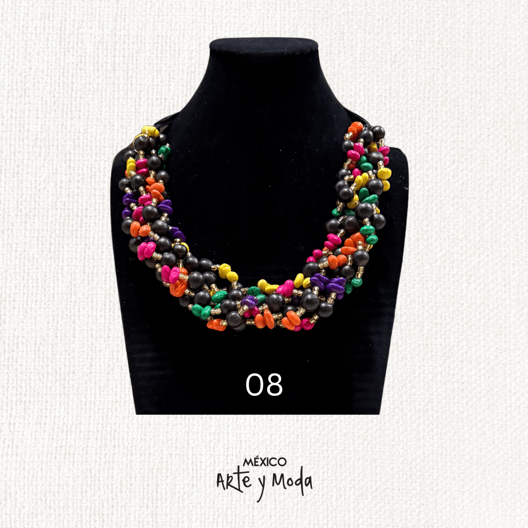 Collar Semillas Naturales - MÉXICO ARTE Y MODA - Collar
