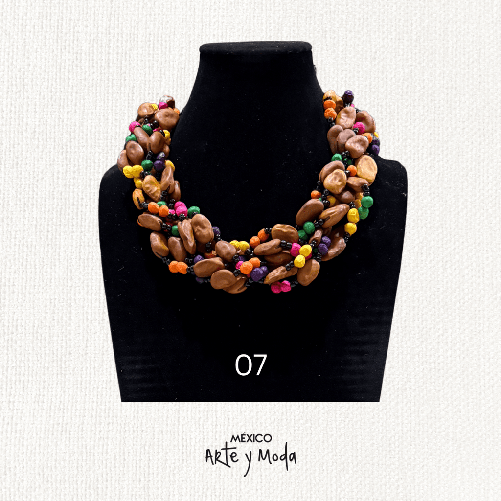 Collar Semillas Naturales - MÉXICO ARTE Y MODA - Collar