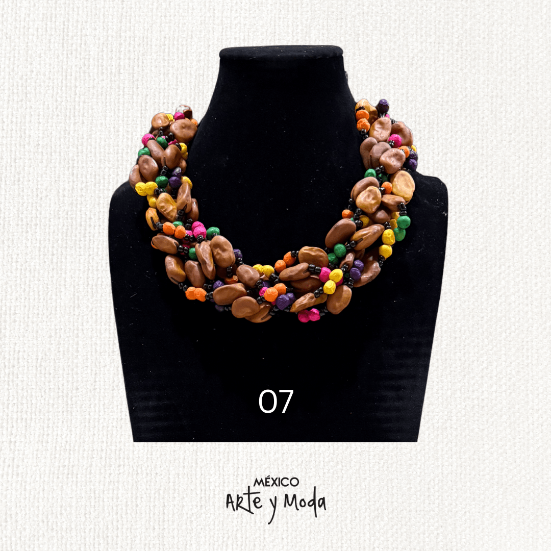 Collar Semillas Naturales - MÉXICO ARTE Y MODA - Collar