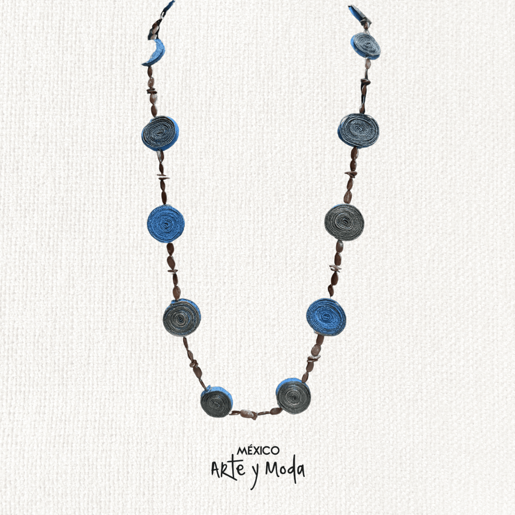 Collar Serpentina de Naranja - MÉXICO ARTE Y MODA - Collar