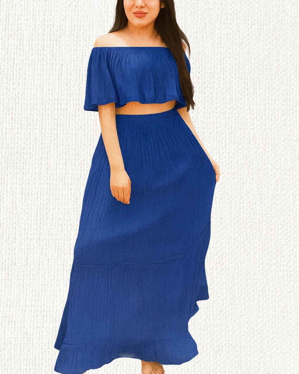 Conjunto Campesino - MÉXICO ARTE Y MODA - Vestido Bordado