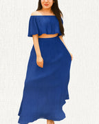 Conjunto Campesino - MÉXICO ARTE Y MODA - Vestido Bordado