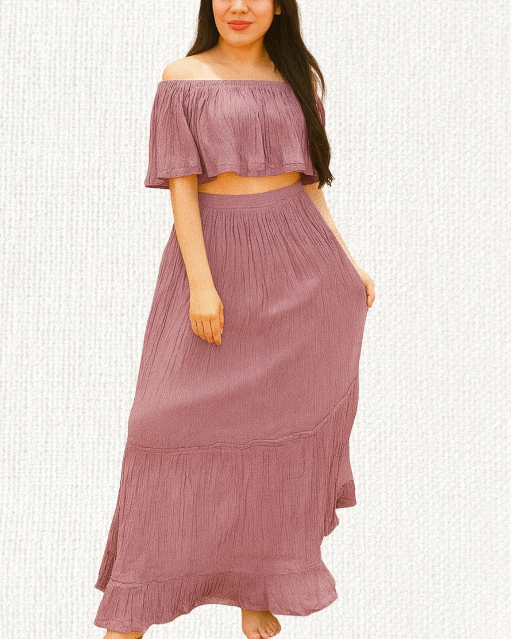 Conjunto Campesino - MÉXICO ARTE Y MODA - Vestido Bordado