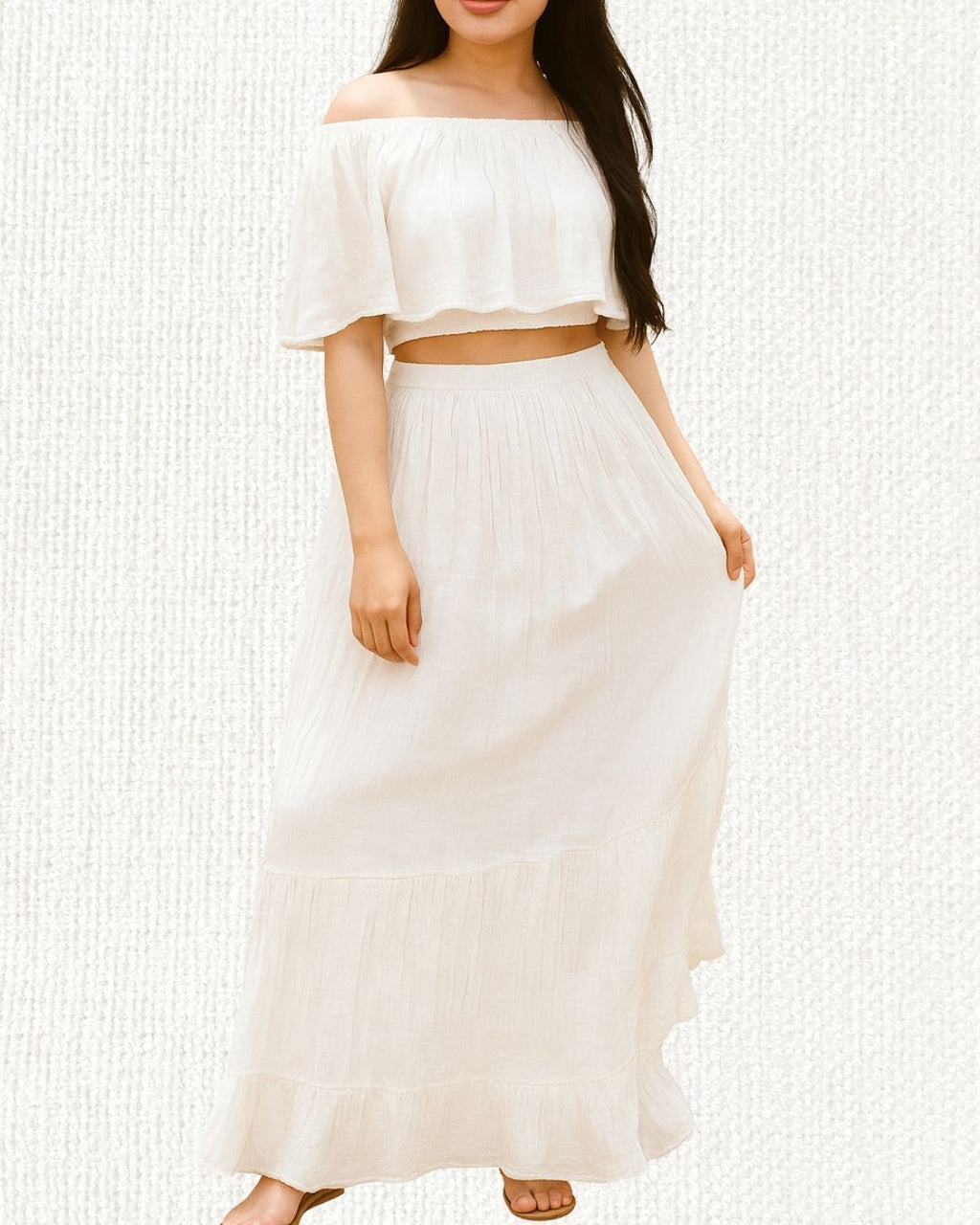 Conjunto Campesino - MÉXICO ARTE Y MODA - Vestido Bordado