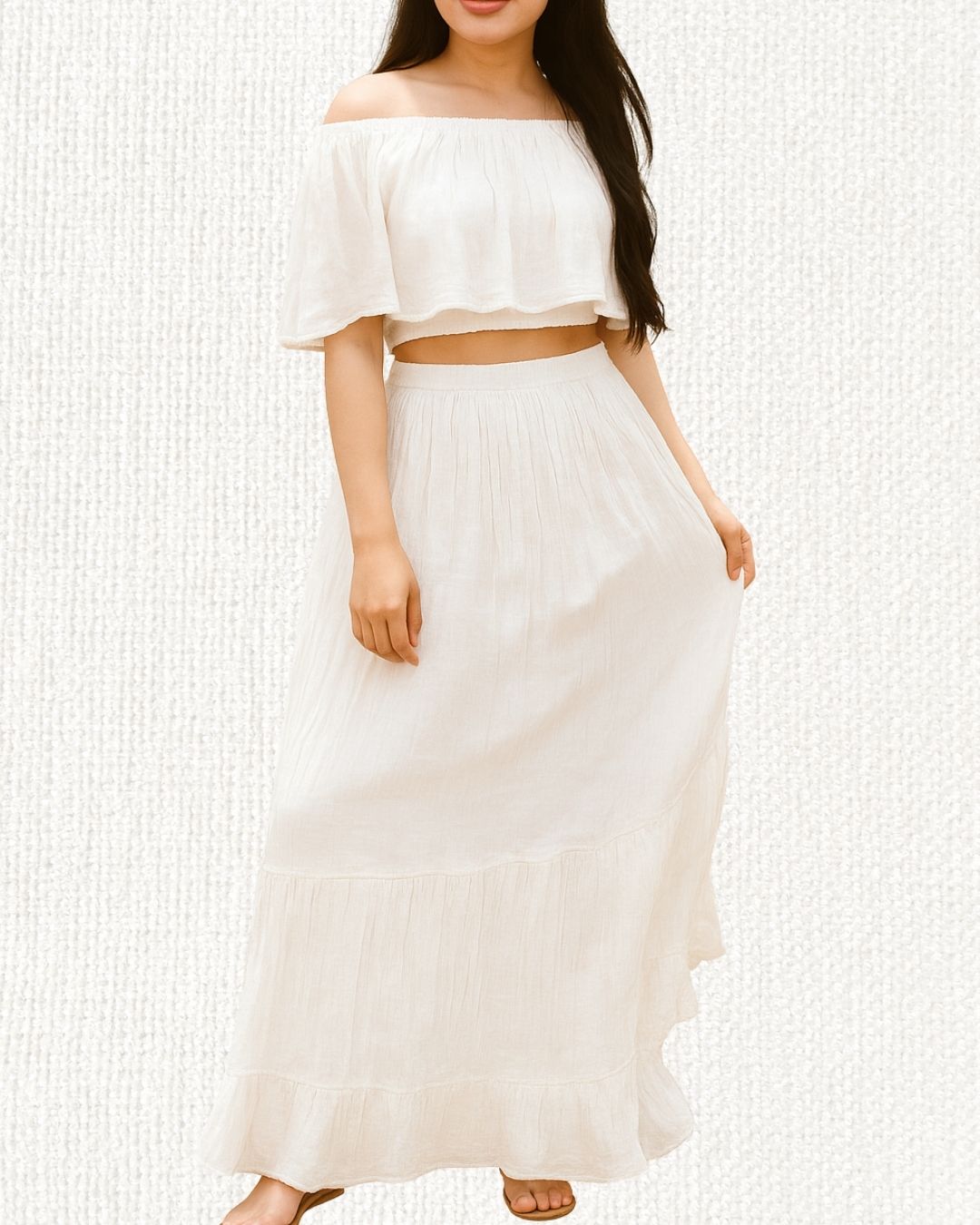 Conjunto Campesino - MÉXICO ARTE Y MODA - Vestido Bordado