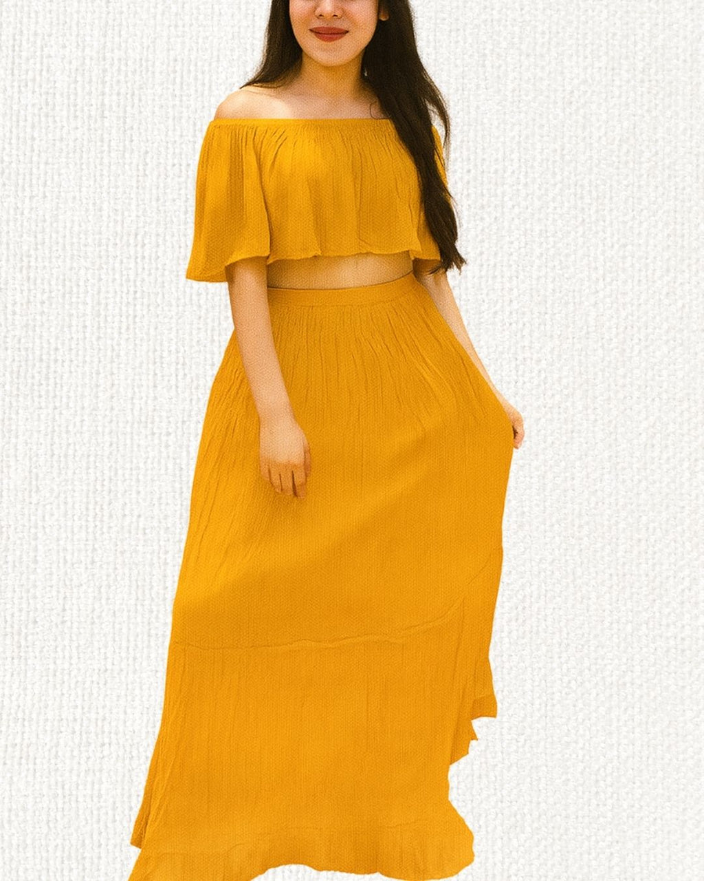 Conjunto Campesino - MÉXICO ARTE Y MODA - Vestido Bordado