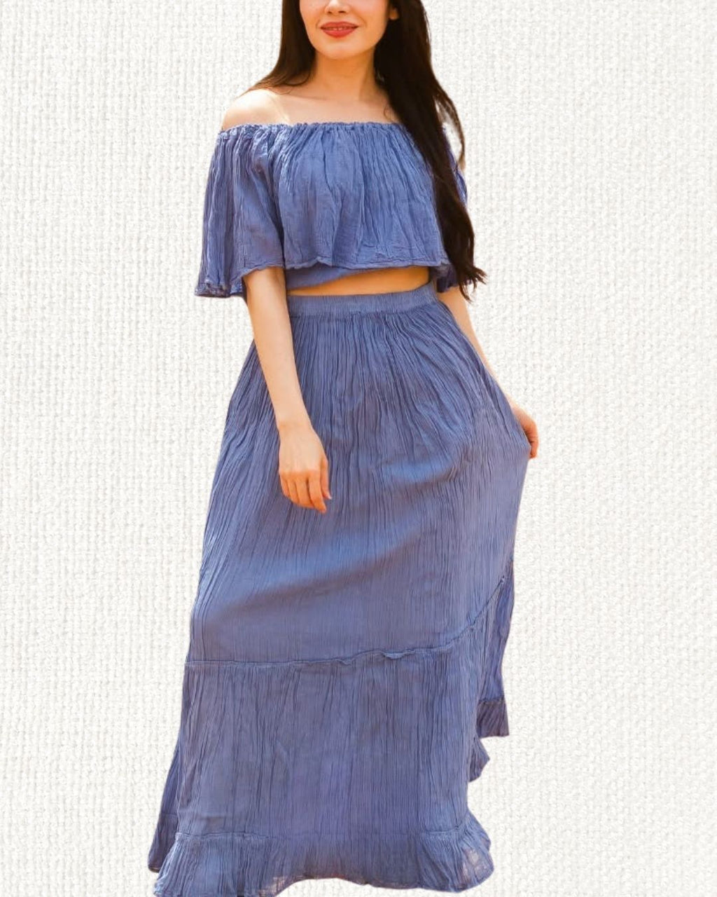 Conjunto Campesino - MÉXICO ARTE Y MODA - Vestido Bordado