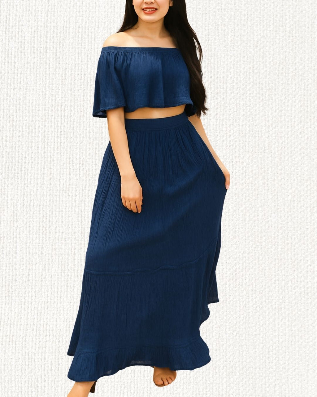 Conjunto Campesino - MÉXICO ARTE Y MODA - Vestido Bordado