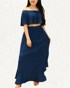 Conjunto Campesino - MÉXICO ARTE Y MODA - Vestido Bordado