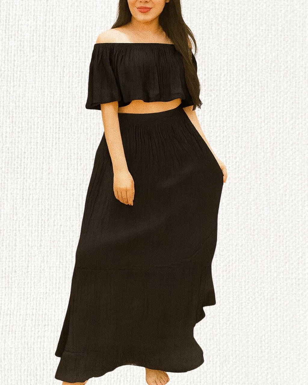 Conjunto Campesino - MÉXICO ARTE Y MODA - Vestido Bordado