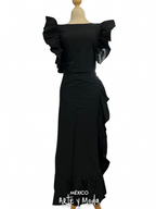 Conjunto Envolvente Volantes - MÉXICO ARTE Y MODA - Conjunto para Dama