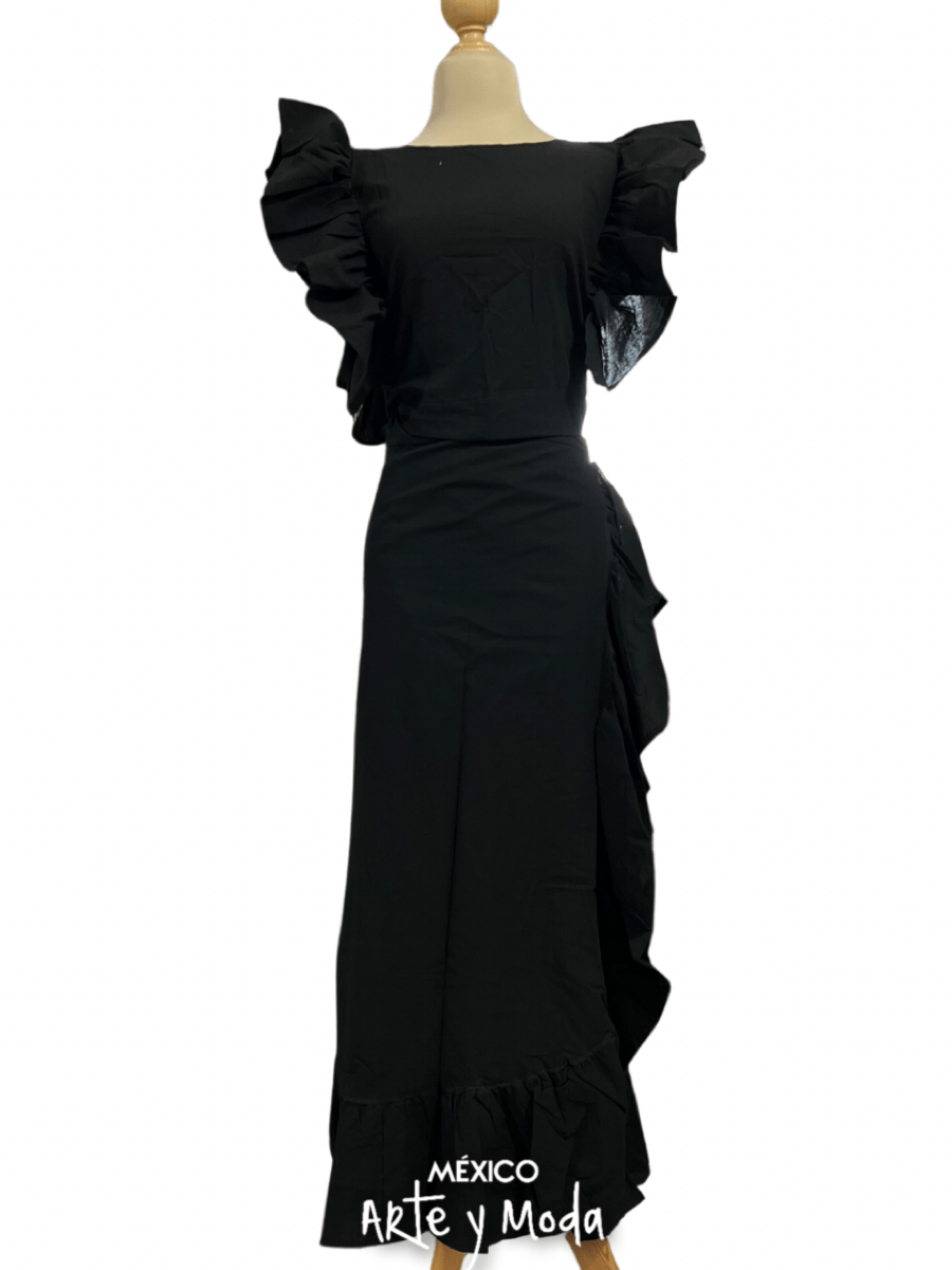 Conjunto Envolvente Volantes - MÉXICO ARTE Y MODA - Conjunto para Dama