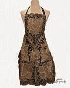 Delantal Bordado Zinac - MÉXICO ARTE Y MODA - Delantal