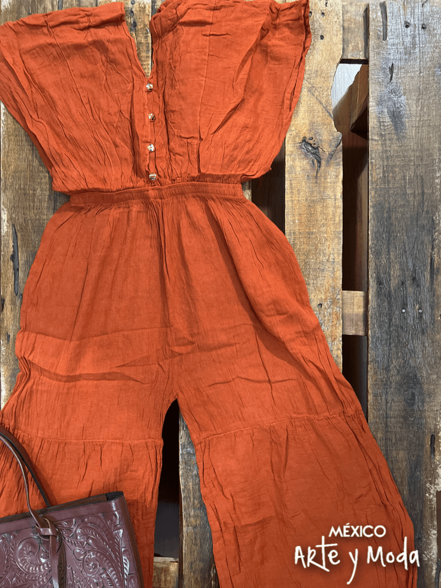 Enterizo Rombos - MÉXICO ARTE Y MODA - Mono