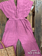 Enterizo Rombos - MÉXICO ARTE Y MODA - Mono