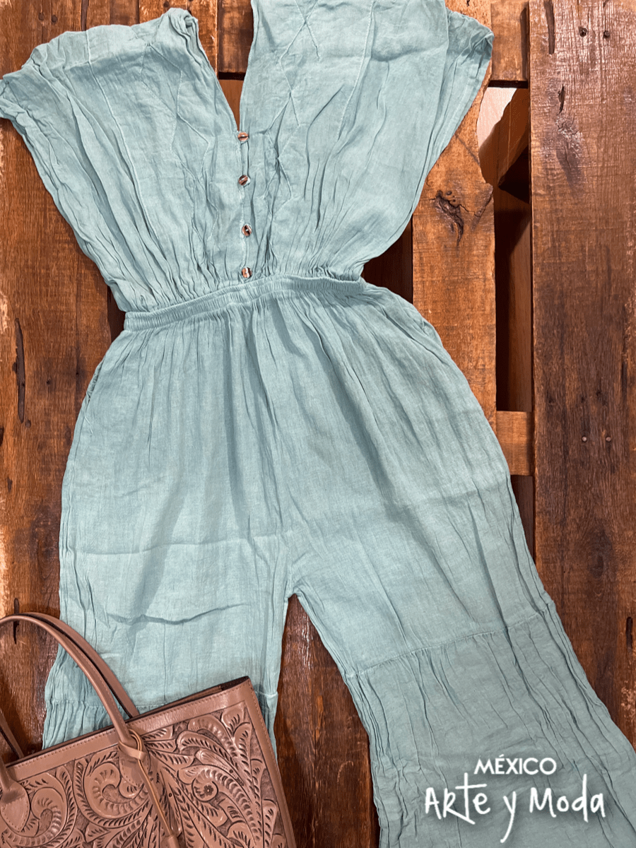 Enterizo Rombos - MÉXICO ARTE Y MODA - Mono