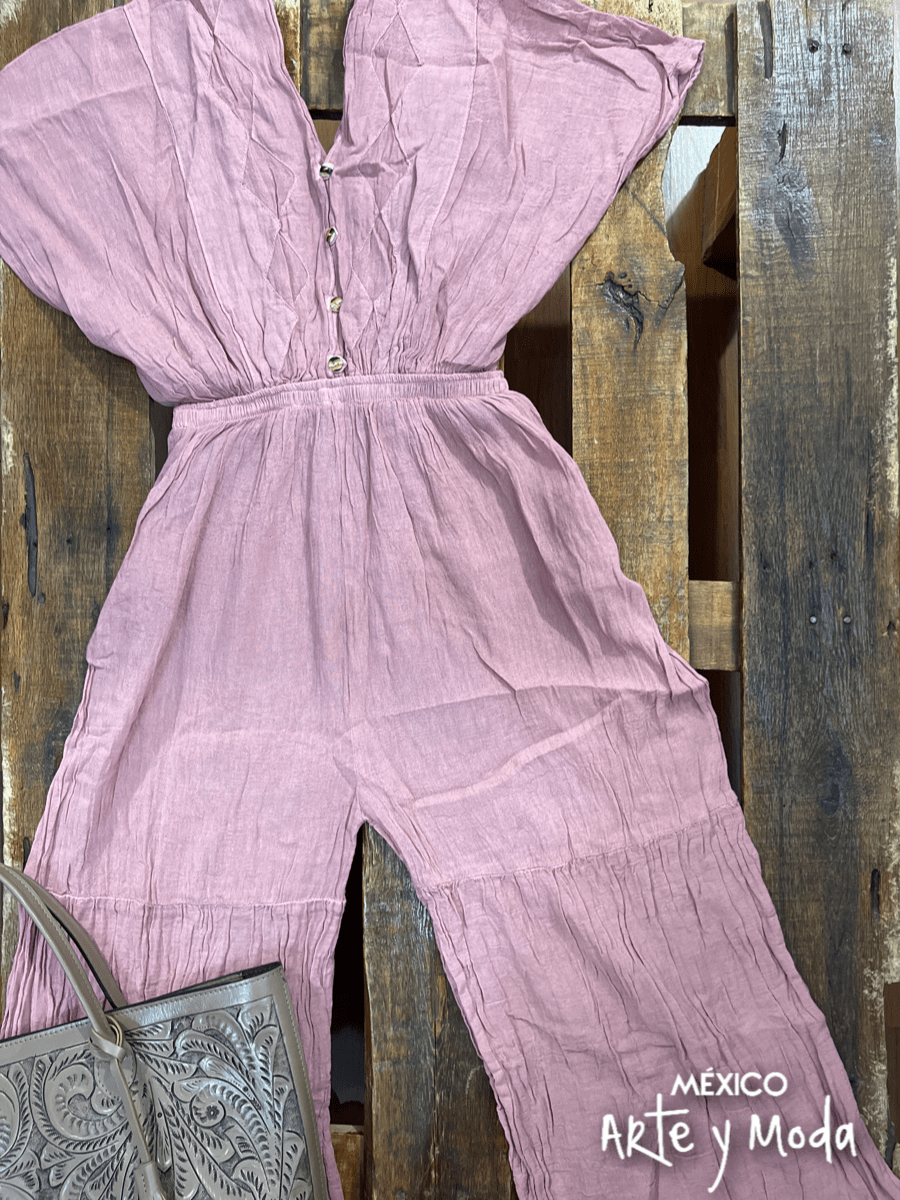 Enterizo Rombos - MÉXICO ARTE Y MODA - Mono