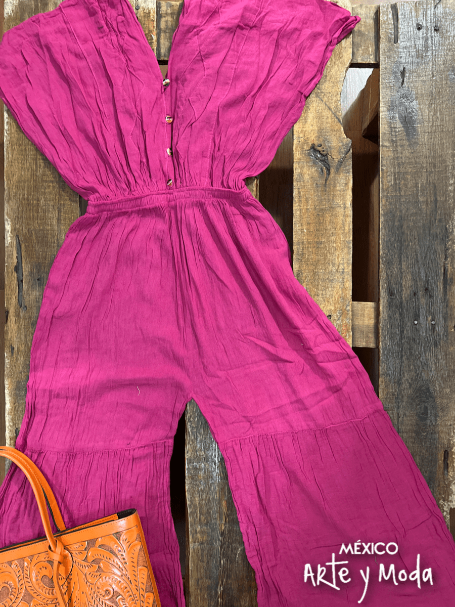 Enterizo Rombos - MÉXICO ARTE Y MODA - Mono