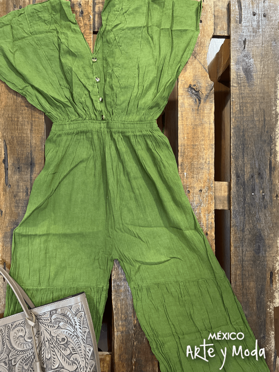 Enterizo Rombos - MÉXICO ARTE Y MODA - Mono