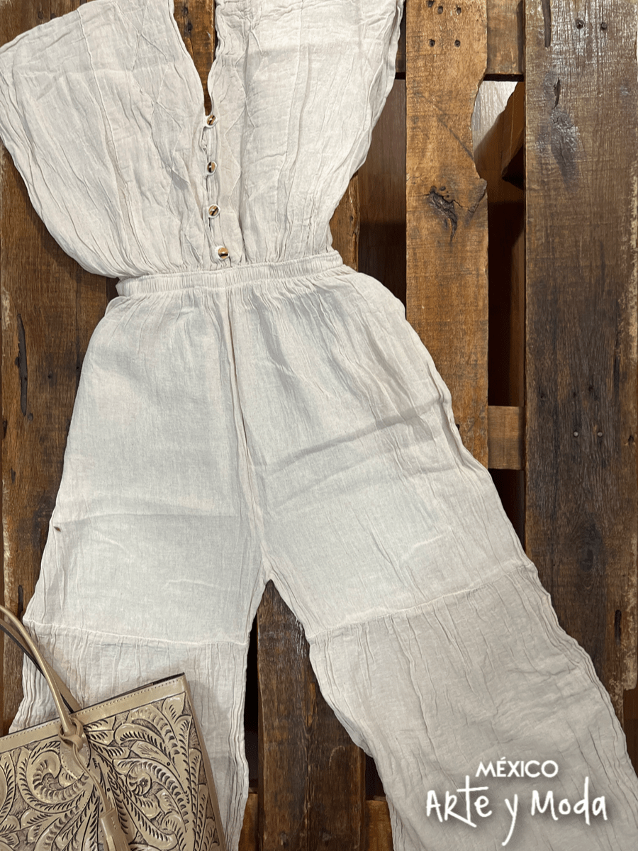 Enterizo Rombos - MÉXICO ARTE Y MODA - Mono