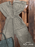 Enterizo Rombos - MÉXICO ARTE Y MODA - Mono