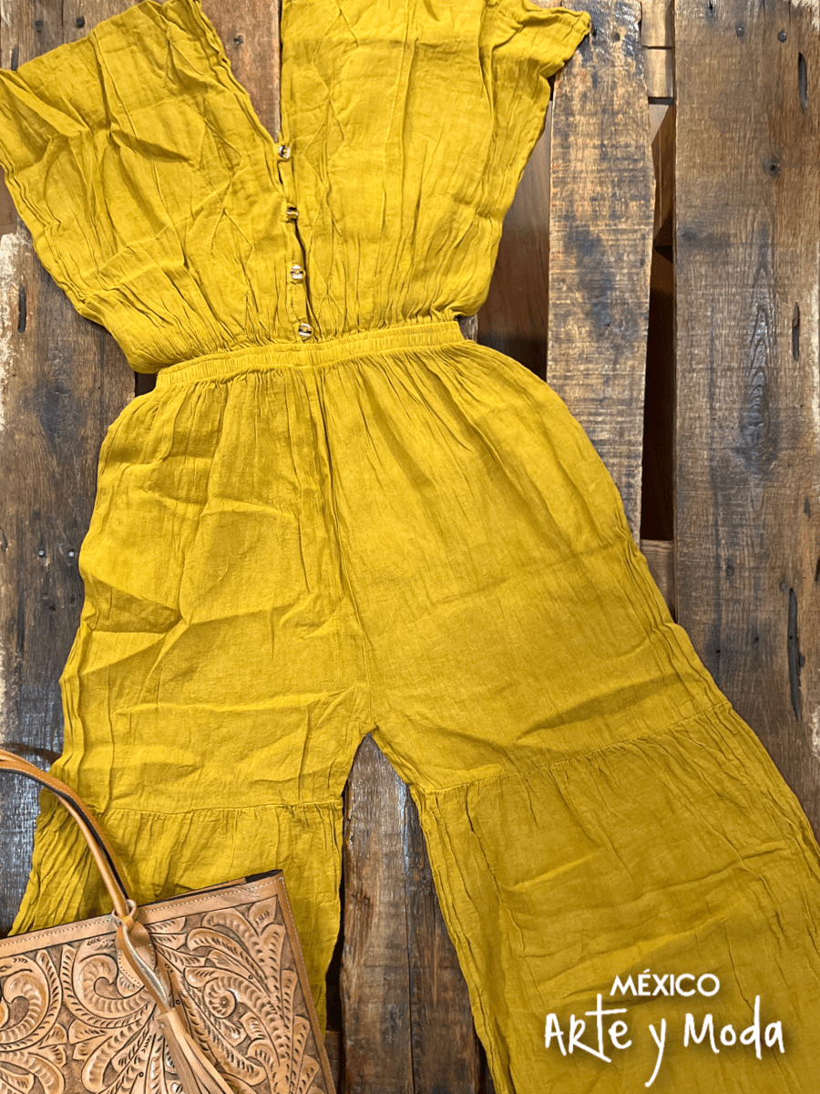 Enterizo Rombos - MÉXICO ARTE Y MODA - Mono