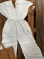 Enterizo Rombos - MÉXICO ARTE Y MODA - Mono