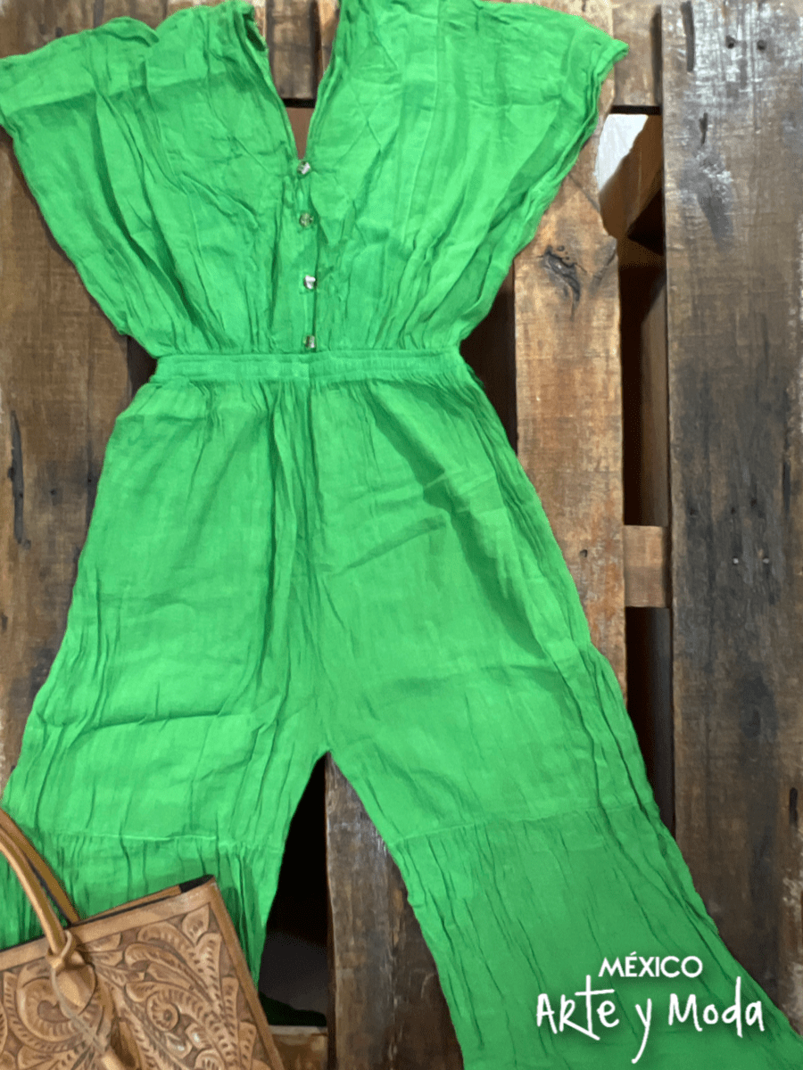 Enterizo Rombos - MÉXICO ARTE Y MODA - Mono