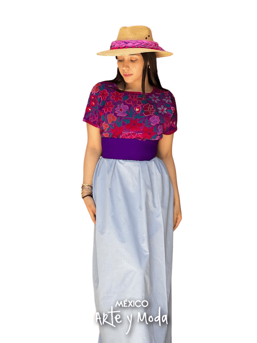 Huipil Reyes - MÉXICO ARTE Y MODA - Vestido Bordado