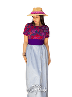 Huipil Reyes - MÉXICO ARTE Y MODA - Vestido Bordado