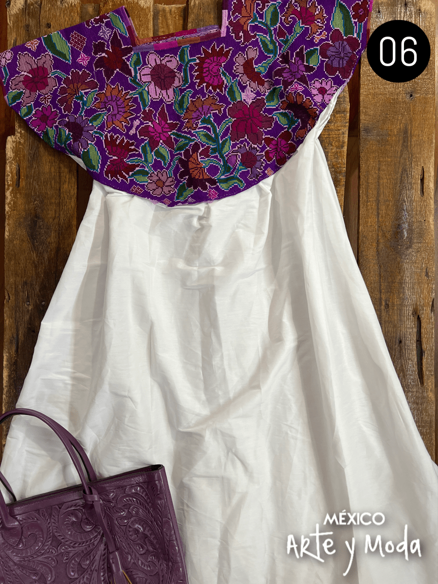 Huipil Reyes - MÉXICO ARTE Y MODA - Vestido Bordado