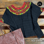 Huipil Rococo - MÉXICO ARTE Y MODA - Blusa Bordada